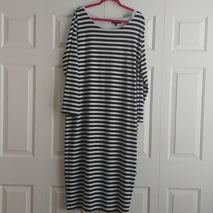 Eloquii striped maxi